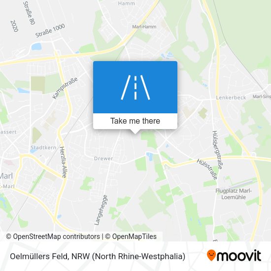 Oelmüllers Feld map