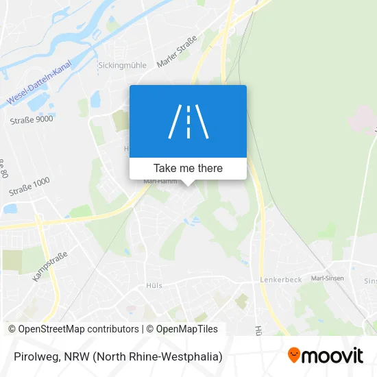 Карта Pirolweg