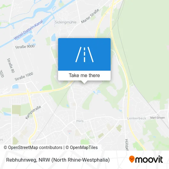 Карта Rebhuhnweg