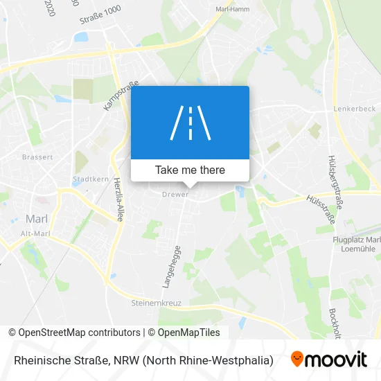 Rheinische Straße map