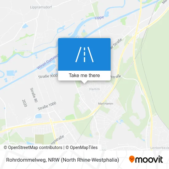 Rohrdommelweg map