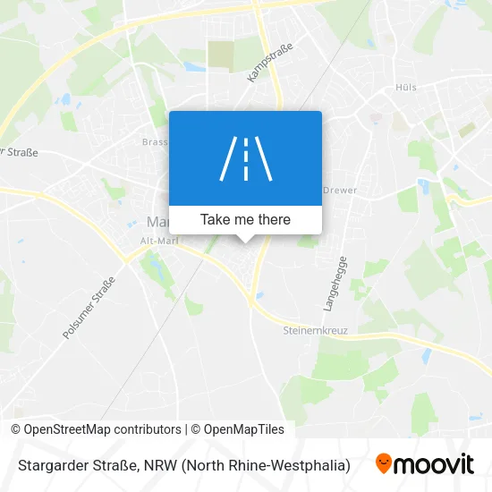 Stargarder Straße map