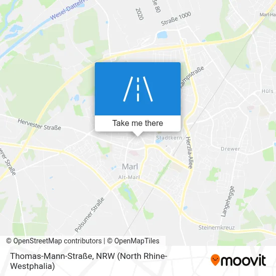Thomas-Mann-Straße map