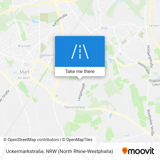 Карта Uckermarkstraße