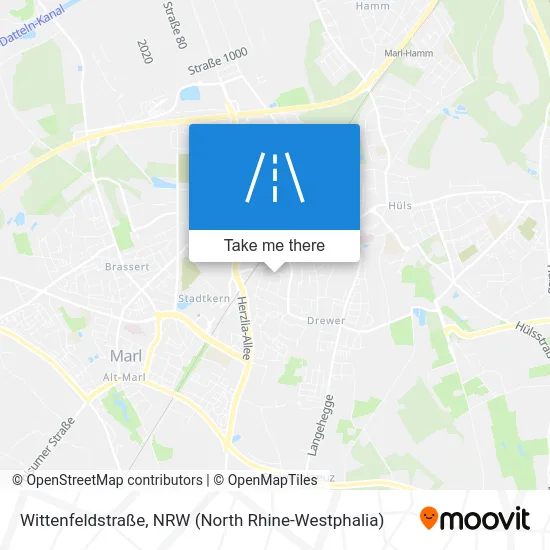 Wittenfeldstraße map