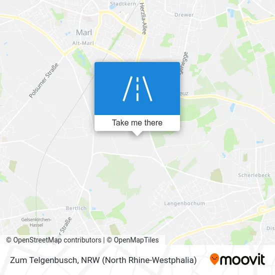 Карта Zum Telgenbusch