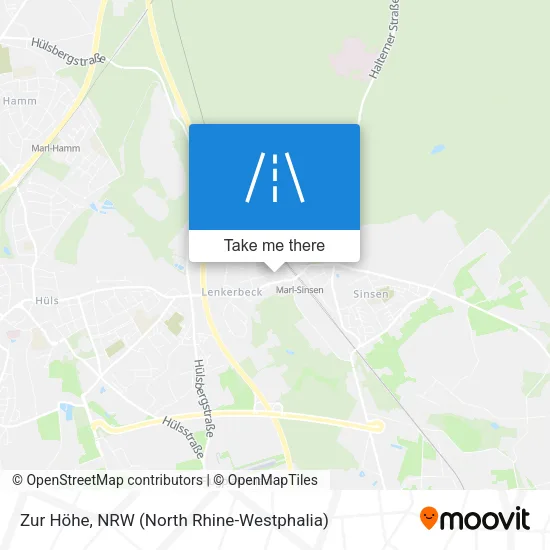 Карта Zur Höhe