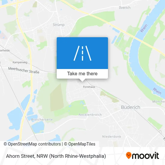 Ahornstraße map