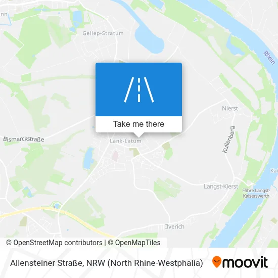 Allensteiner Straße map