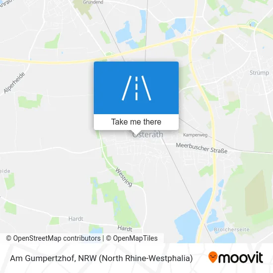 Карта Am Gumpertzhof