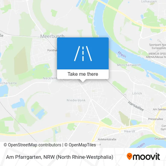 Карта Am Pfarrgarten