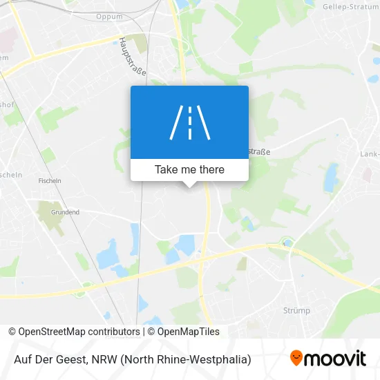 Карта Auf Der Geest
