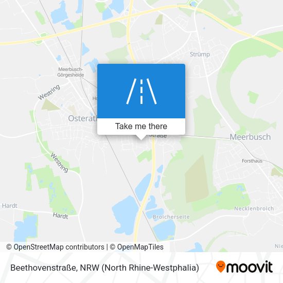 Beethovenstraße map