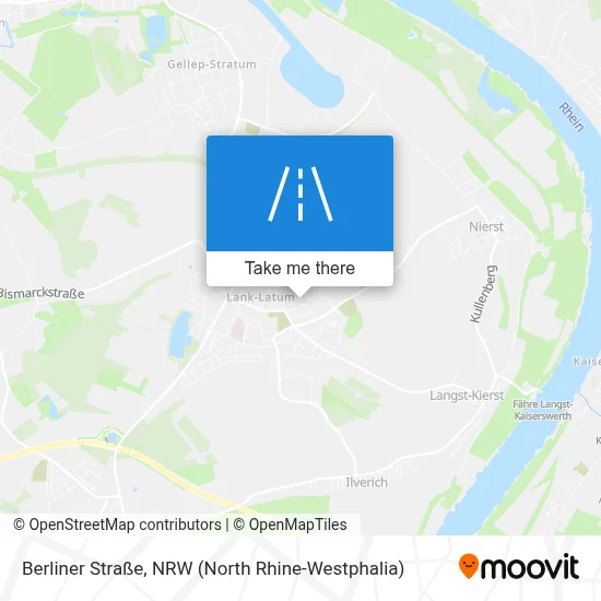 Berliner Straße map