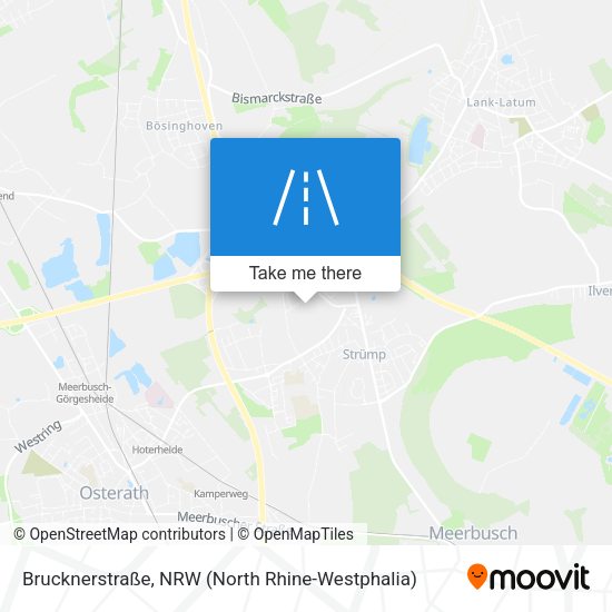 Brucknerstraße map