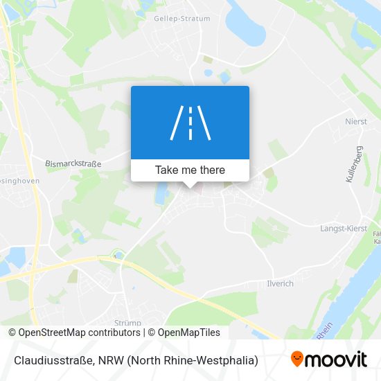 Claudiusstraße map