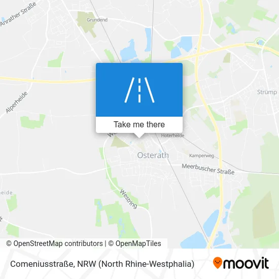 Comeniusstraße map