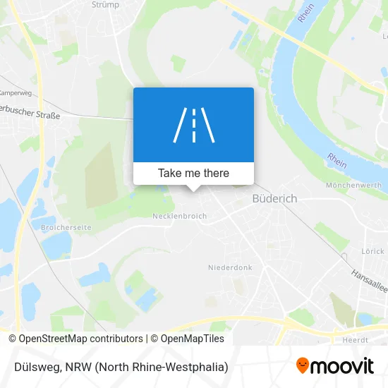Карта Dülsweg