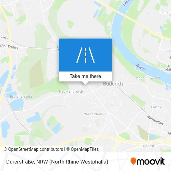 Карта Dürerstraße