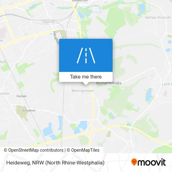 Карта Heideweg