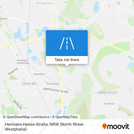 Hermann-Hesse-Straße map