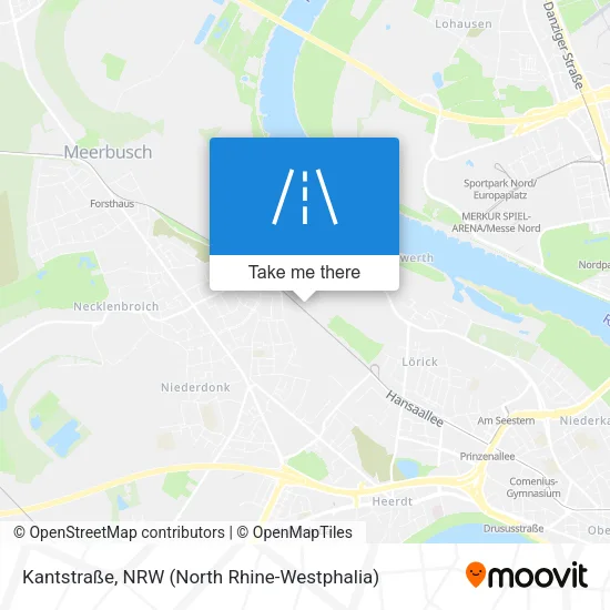 Карта Kantstraße