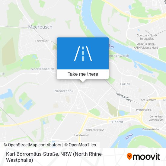 Karl-Borromäus-Straße map