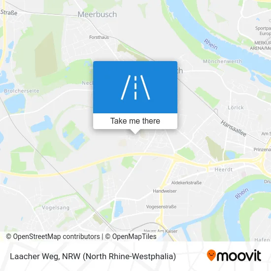 Карта Laacher Weg