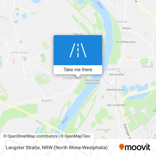 Langster Straße map