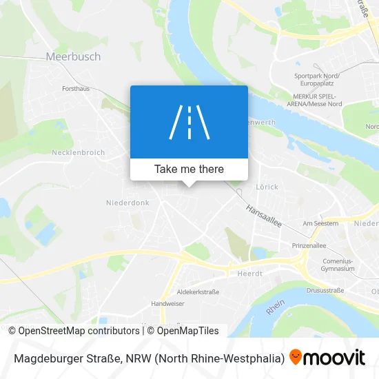 Magdeburger Straße map