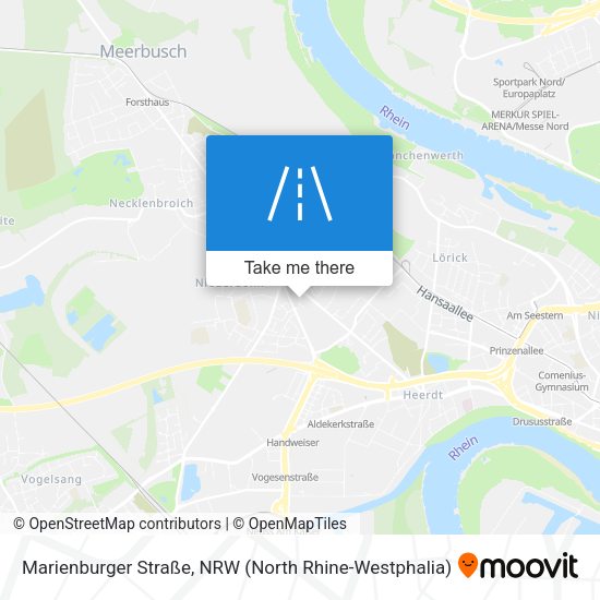 Marienburger Straße map