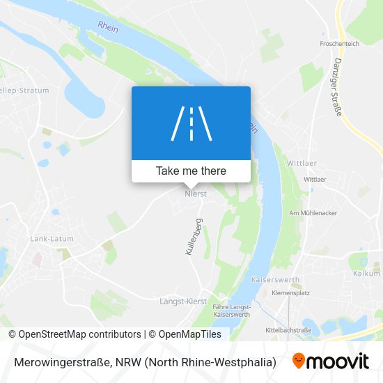 Merowingerstraße map