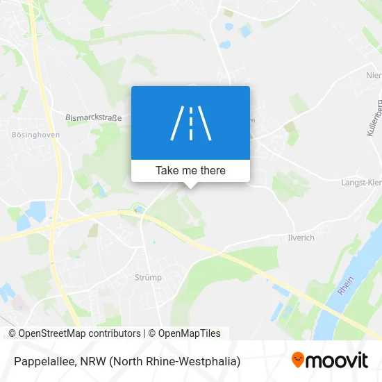 Pappelallee map