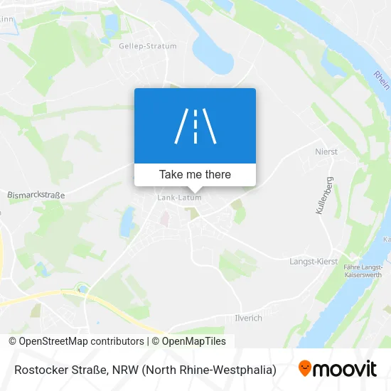 Карта Rostocker Straße