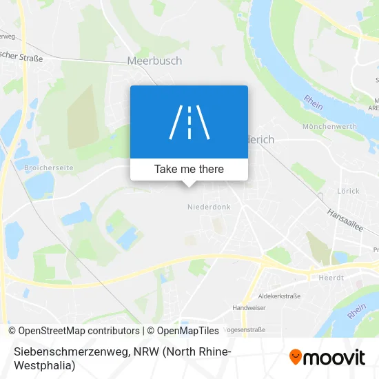 Карта Siebenschmerzenweg