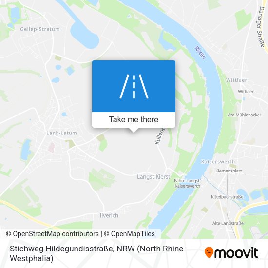 Stichweg Hildegundisstraße map