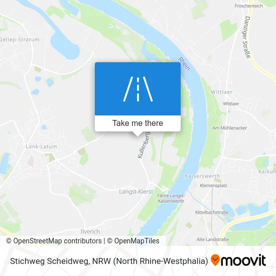 Stichweg Scheidweg map