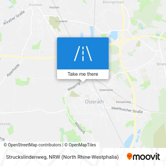 Struckslindenweg map