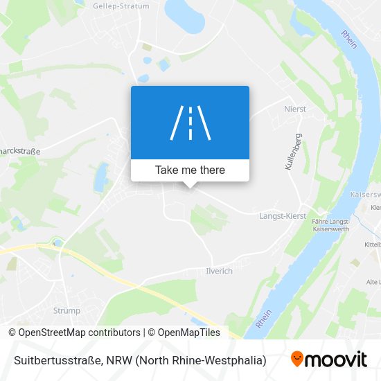 Suitbertusstraße map