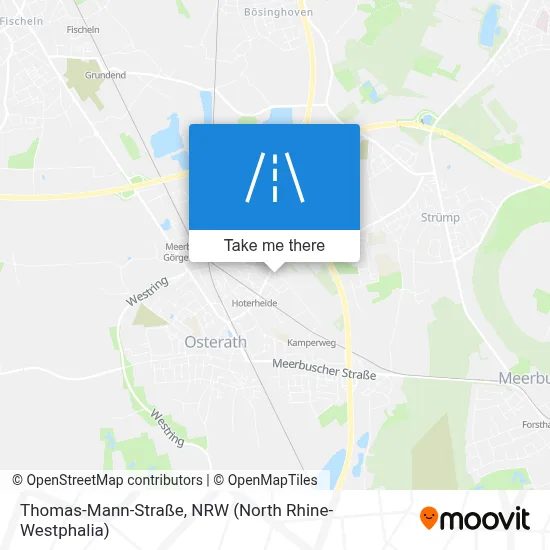 Thomas-Mann-Straße map