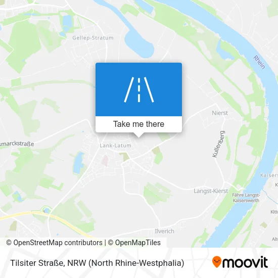 Tilsiter Straße map