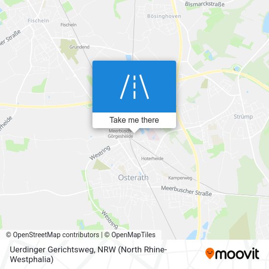 Uerdinger Gerichtsweg map