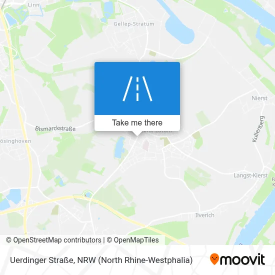 Uerdinger Straße map