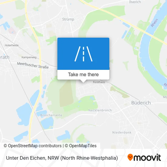 Карта Unter Den Eichen