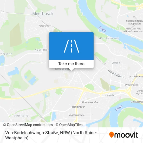 Карта Von-Bodelschwingh-Straße