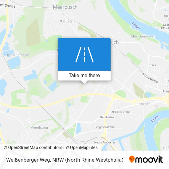 Карта Weißenberger Weg