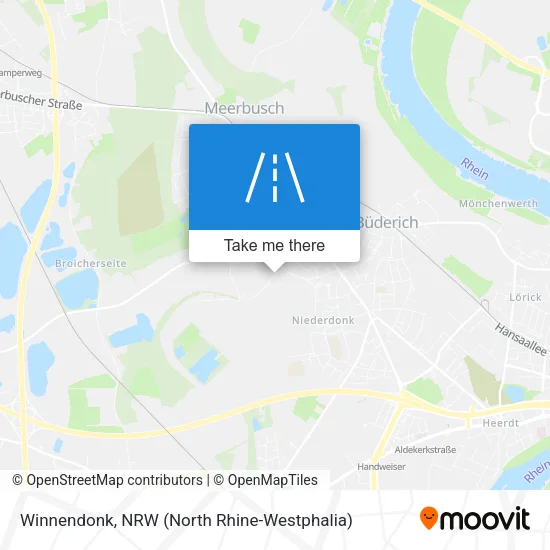 Карта Winnendonk