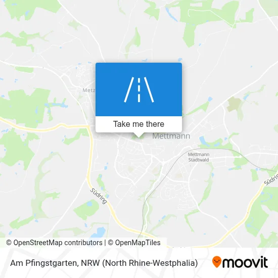 Am Pfingstgarten map