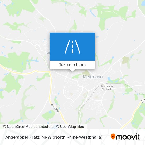 Angerapper Platz map