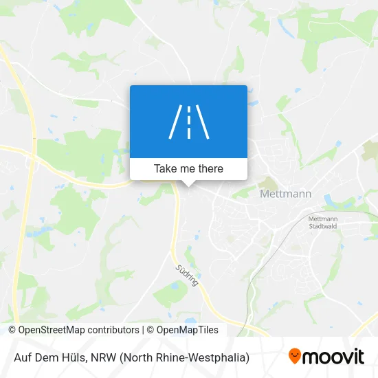 Карта Auf Dem Hüls